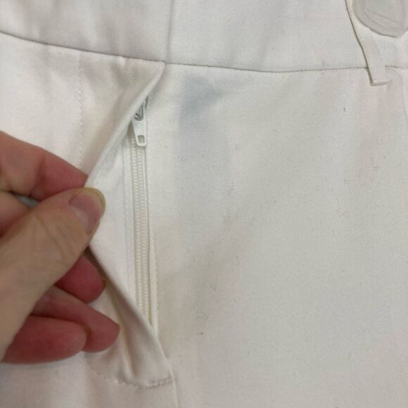 Body By Victoria NWOT Christie Fit Cream high waist wider leg trousers - Picture 5 of 11